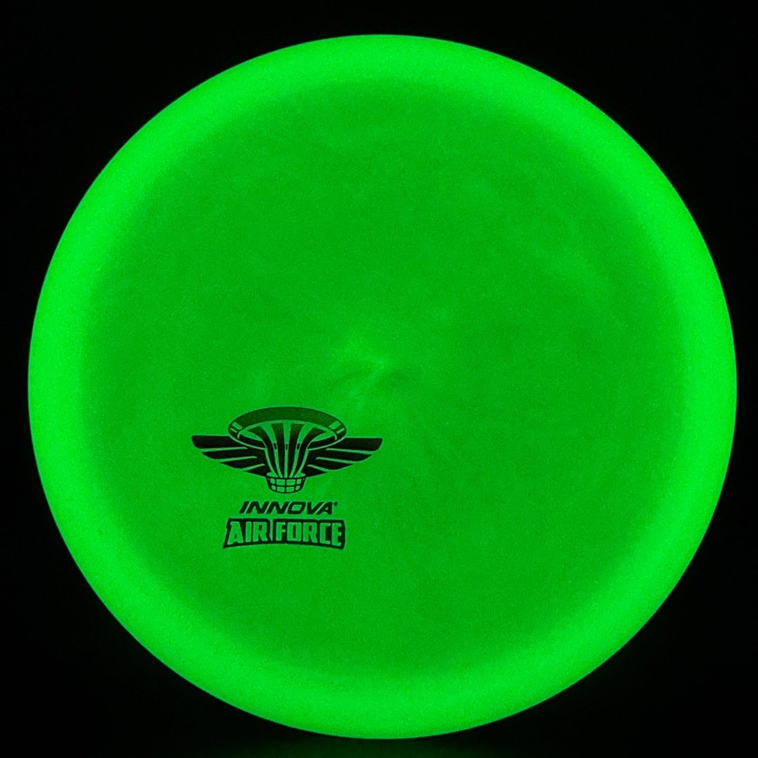 Color Glow Champion Eagle - Disco de Golf Driver con Sello de la Fuerza Aérea