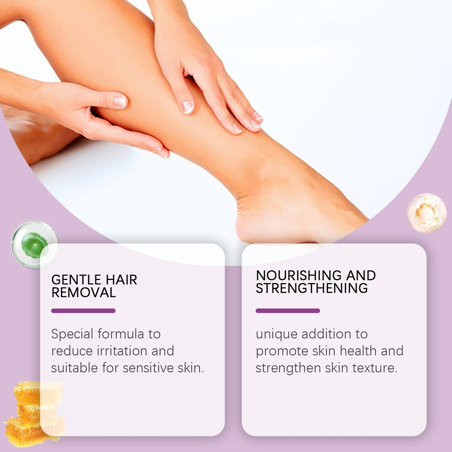 Body Skin Care, Hands, Legs, Body Skin Gentle, Clean, Smooth, Delicate And Skin-Friendly - Korvel