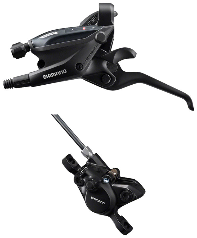 Levier de changement de vitesse/frein Shimano ST-EF505 et étrier BR-MT200 - Gauche/Avant