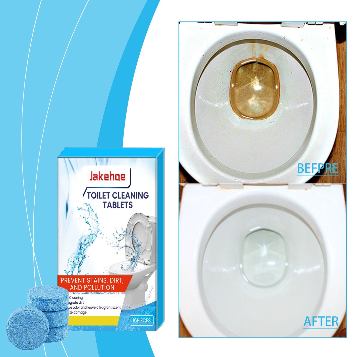 Hojas de limpieza de inodoro premium para una limpieza sin esfuerzo