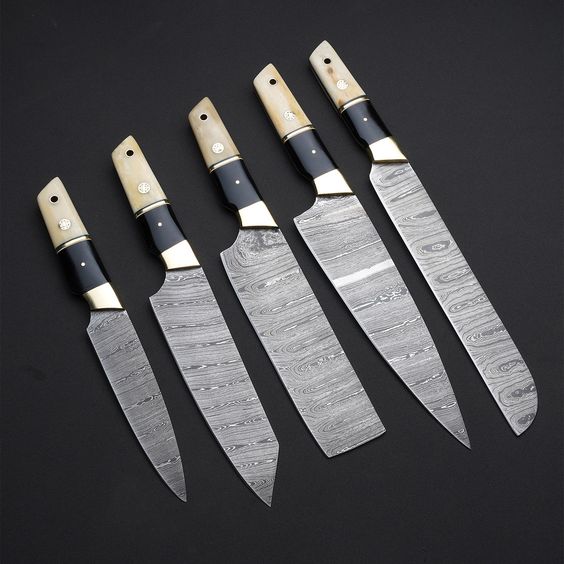 Premium Damascus Steel Kitchen Knife Collection - Korvel