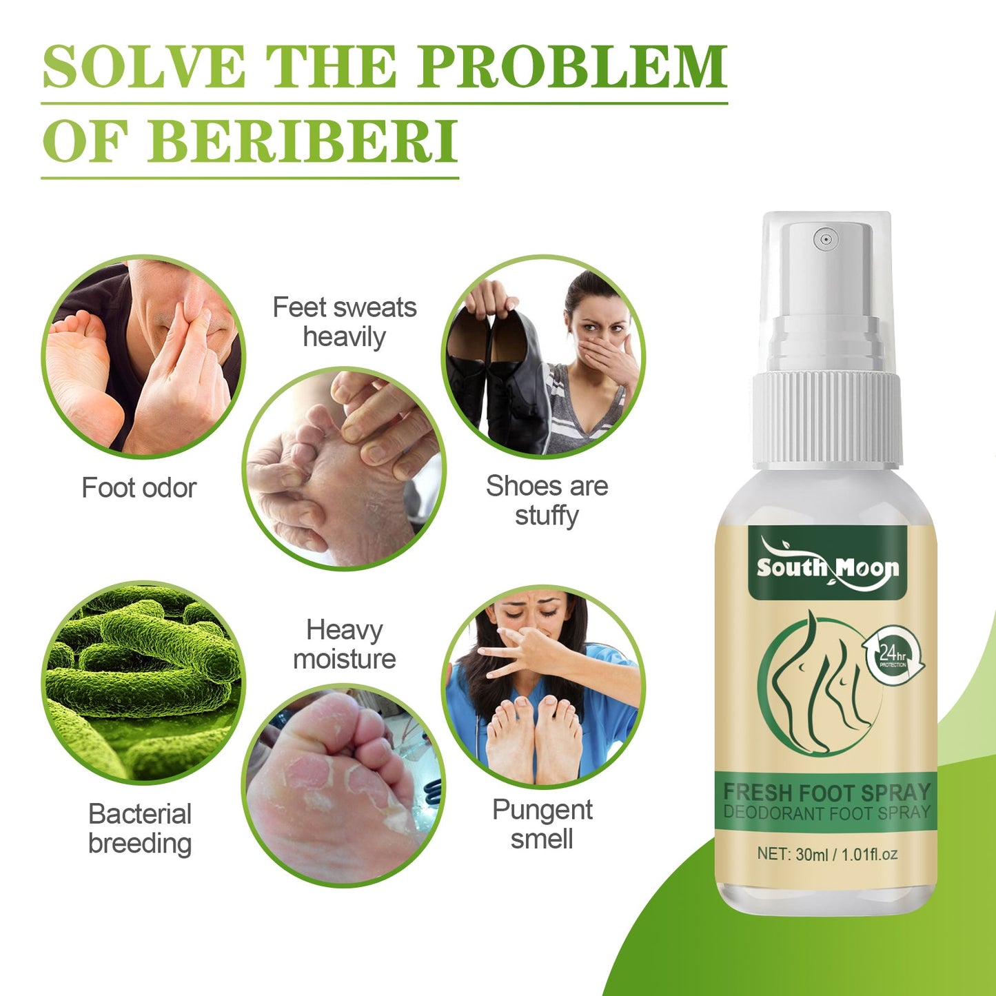 Premium Fresh Foot Spray for Comfort and Fragrance