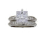 Anillo de Compromiso de Zirconia Cubica Natural en Plata Esterlina