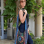 Bolso Hobo con Estampado Yin Yang de la Colección Kathmandu