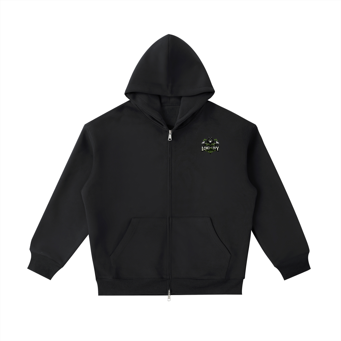 Hoodie à poche lourd essentiel Loki & Ivy