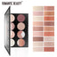 Romantic Beauty 8-Compartment Multi-Color Eyeshadow Pearl Matte Easy To Apply Finishing Eyeshadow Palette - Korvel