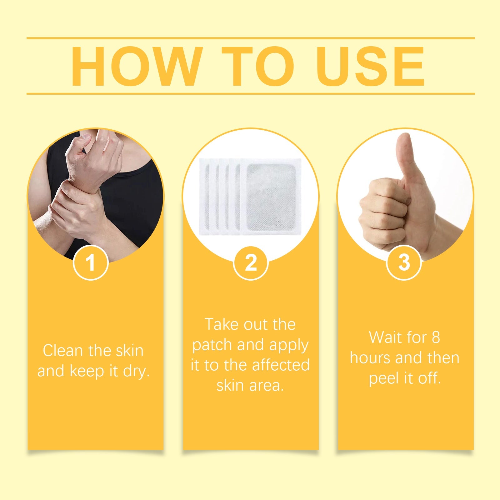 Bee Venom Joint Care Foot Stick Body Joint Care Flexible Patch For Joint Discomfort Relief - Korvel