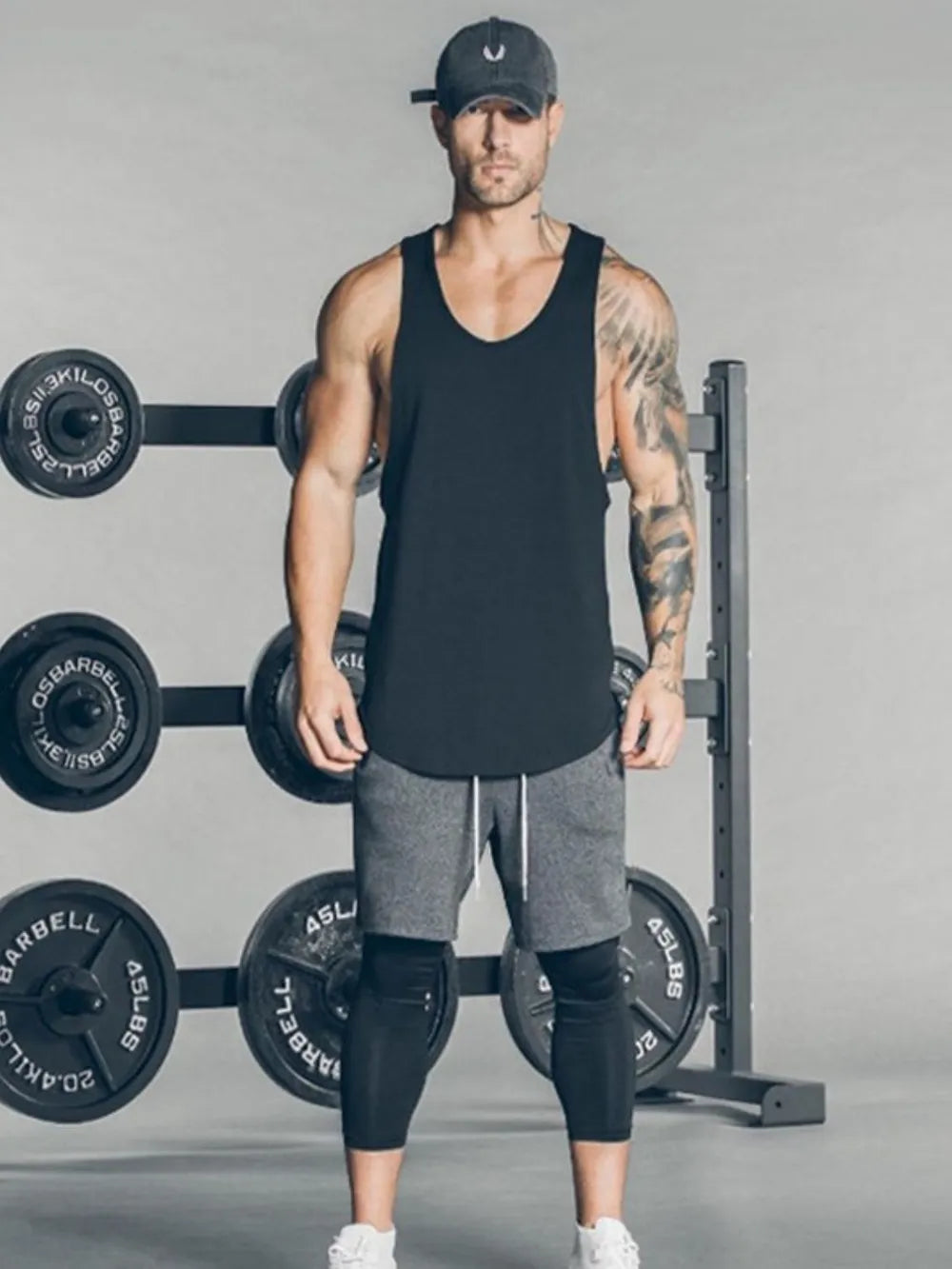 Débardeur à larges bretelles pour hommes