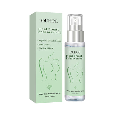 Natural Herbal Breast Spray for Moisturizing and Firming