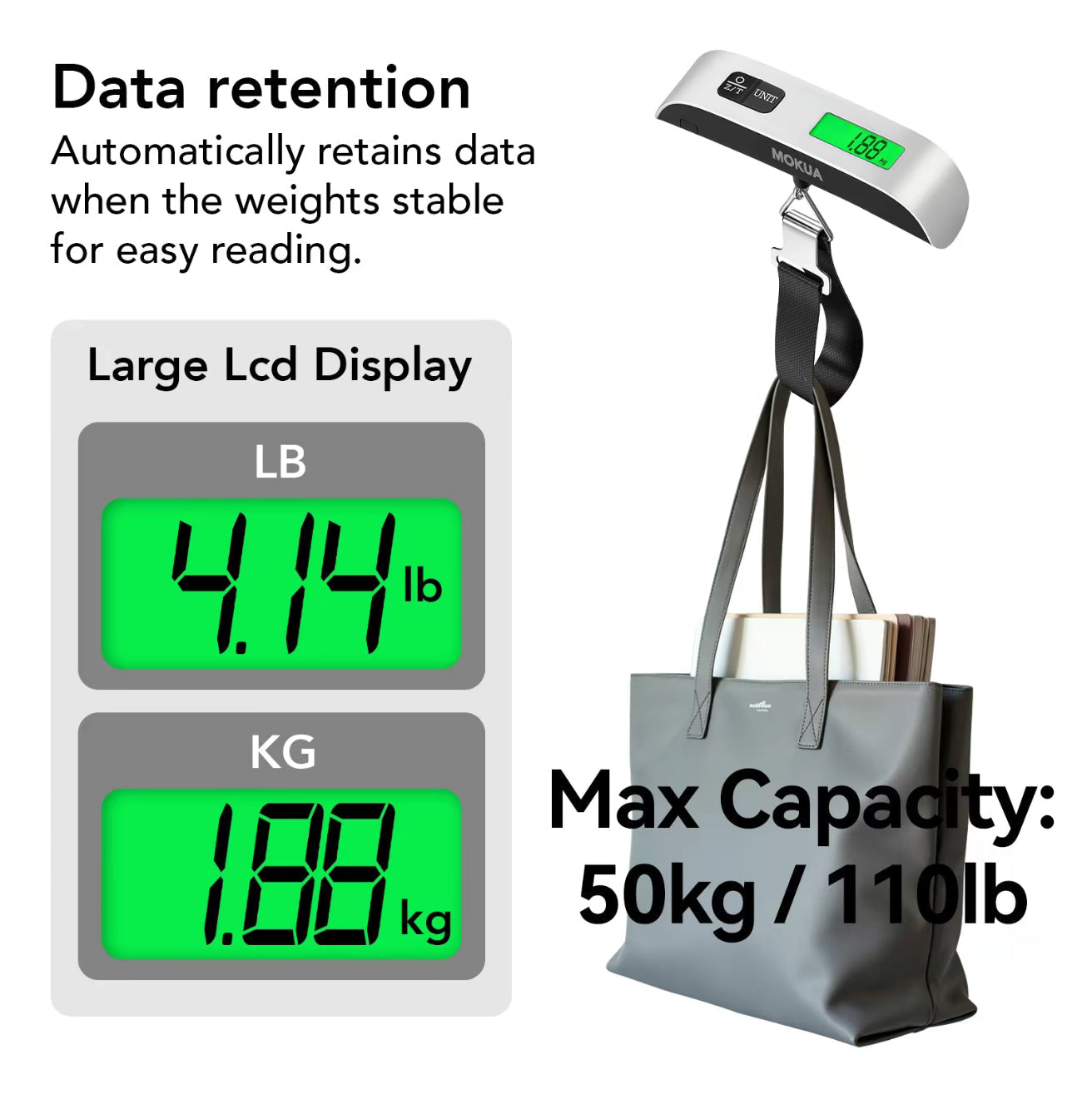 PackCheck Digital Luggage Scale