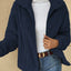 Women's Fleece Lapel Cropped Jacket