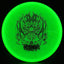 Glow Isolation Bleak - Segundos de fábrica Putter de Disc Golf
