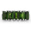3.25 Carat Genuine Chrome Diopside Sterling Silver Ring