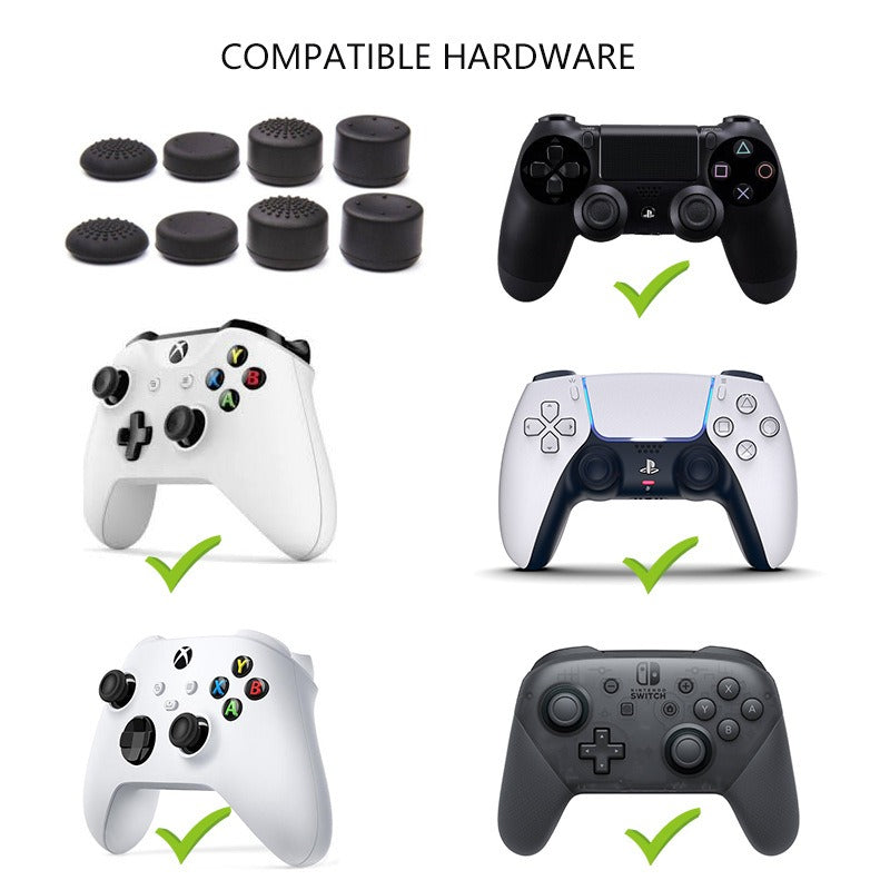 Premium Thumb Grips for PS5/PS4/Xbox Series X Controllers