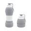 Silicone Folding Water Bottle - Portable & Space-Saving