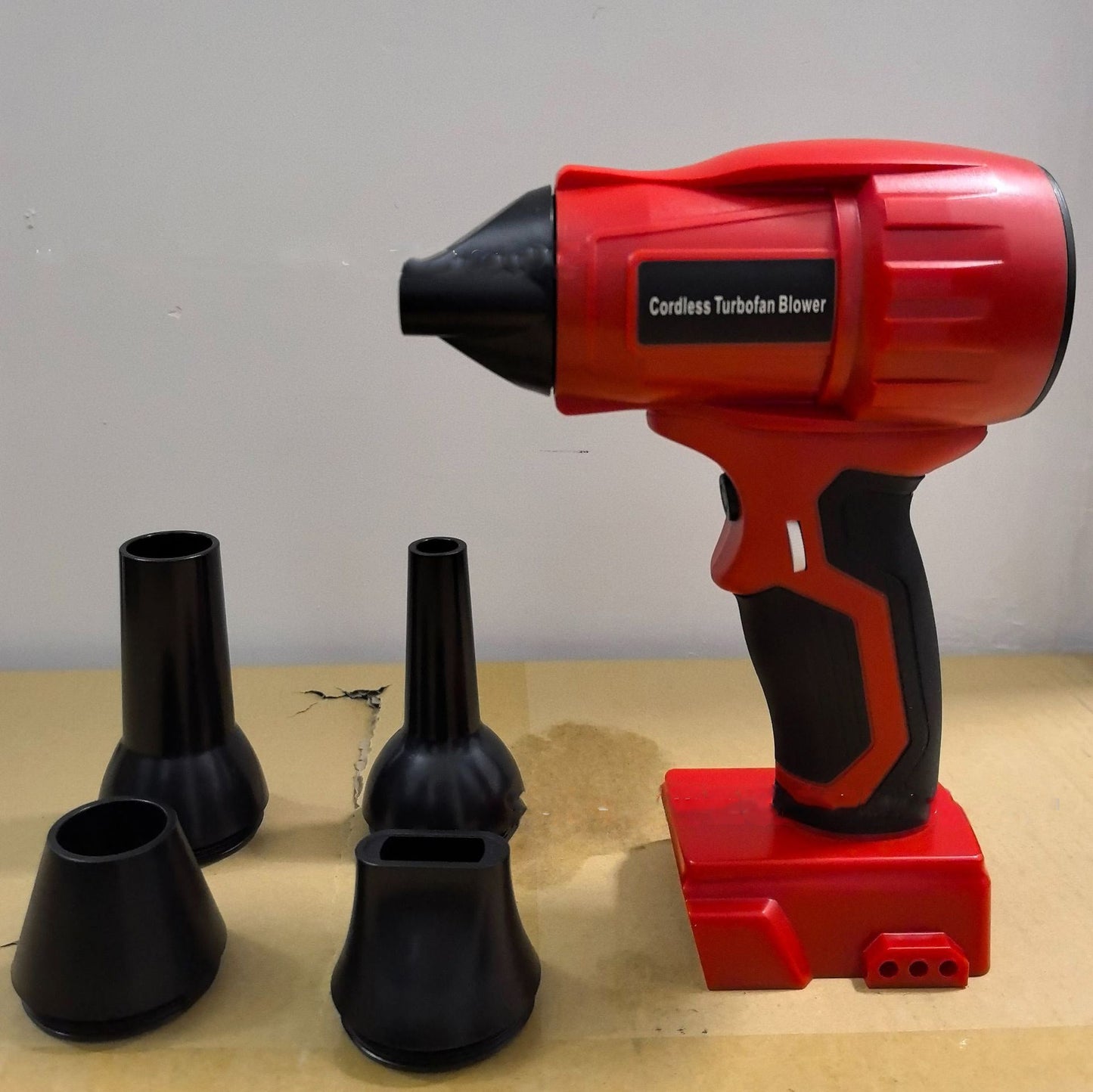Mini Brushless High-Power Lithium Electric Blower Fan Wireless Dust Blowing Gun Compatible with Makita Dewalt Etc. - Korvel