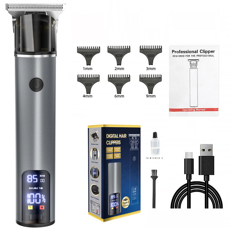 Cortadora de Cabello Eléctrica Premium con Cuchillas de Acero Inoxidable