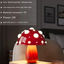 Mushroom Decorative Desk Lamp Bedroom Headboard Dimming Atmosphere Student Dormitory Desktop Night Light - Korvel