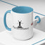 Purrseverance Accent Coffee Mug - Stylish & Functional