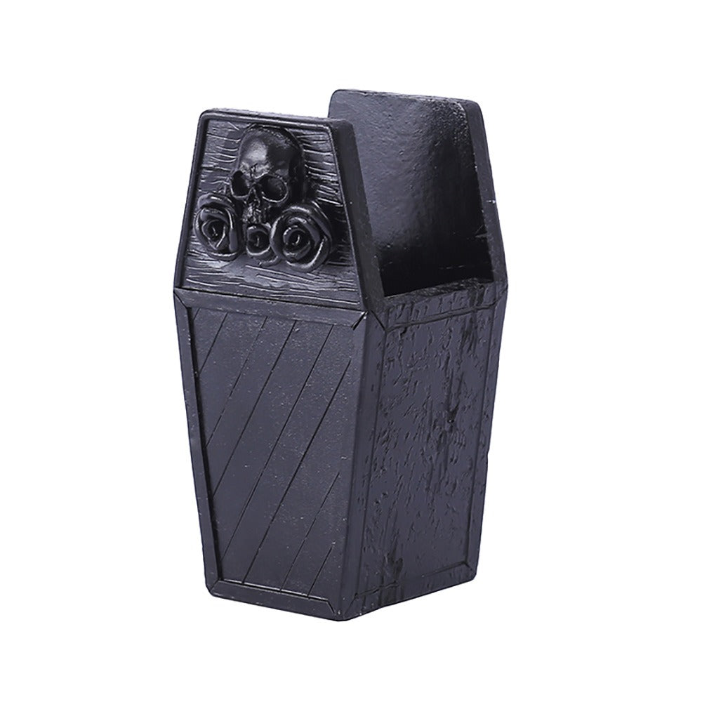 Flower Skeleton Makeup Brush Storage Box