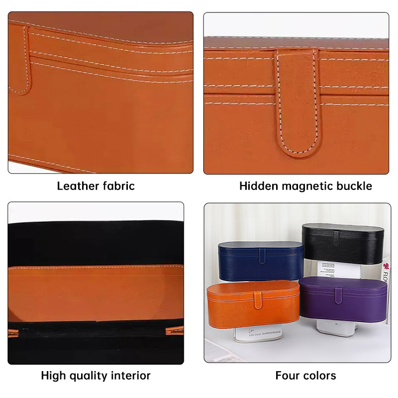 Premium PU Leather Travel Organizer for Dyson Supersonic