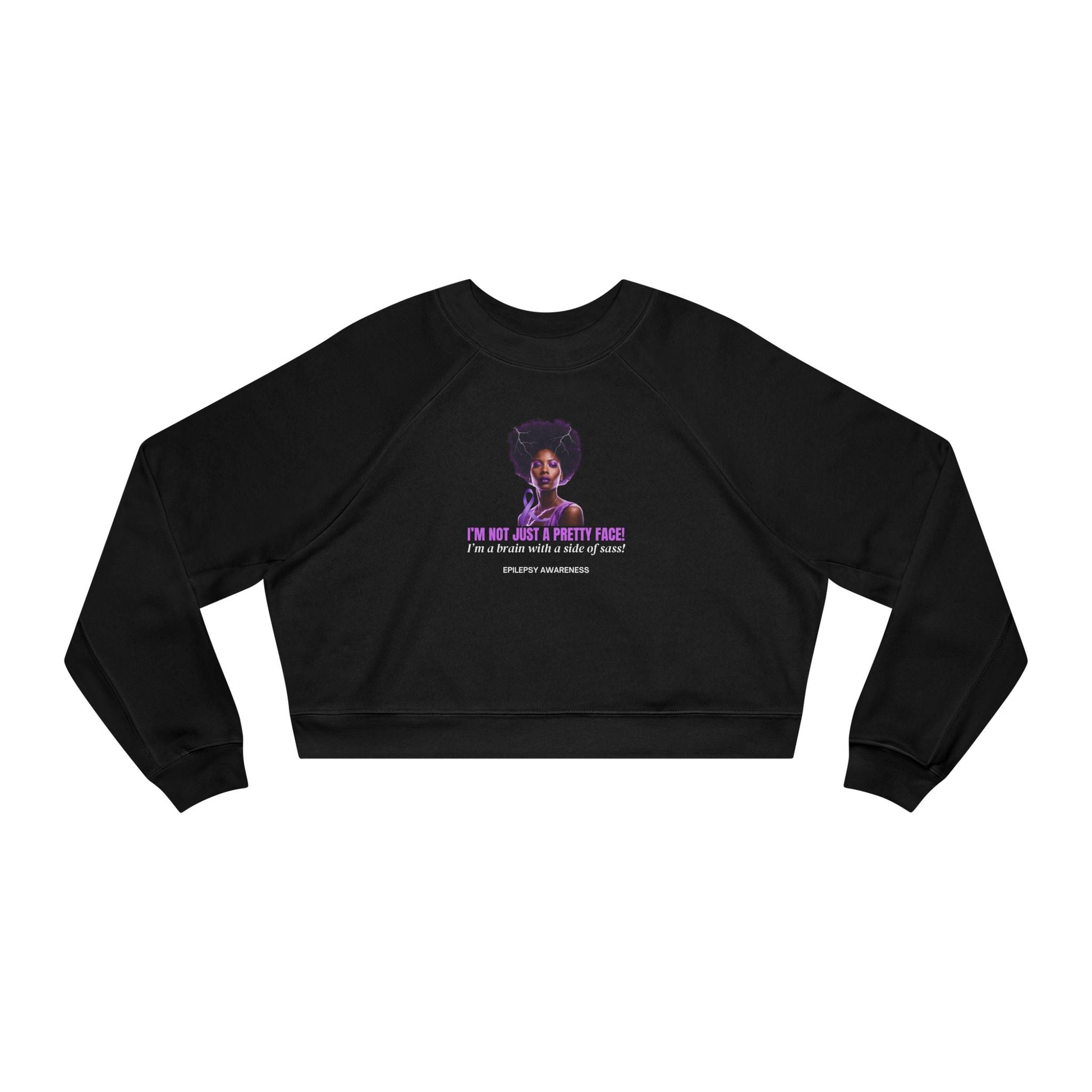Chic & Cozy Women's Cropped Fleece Sweatshirt - Korvel
