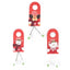 New Christmas Decorations Window Display Pendant Cartoon Old Man Snowman Doll Christmas Fabric Door Hanging - Korvel