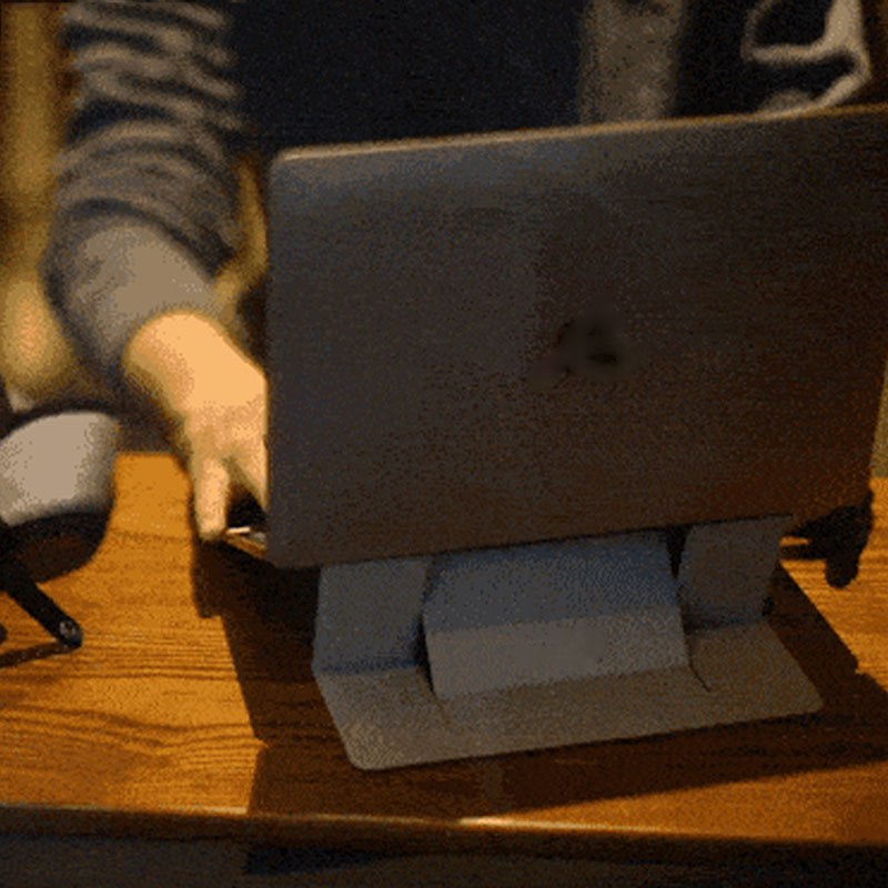 Portable Invisible Laptop Stand - Lightweight & Ergonomic