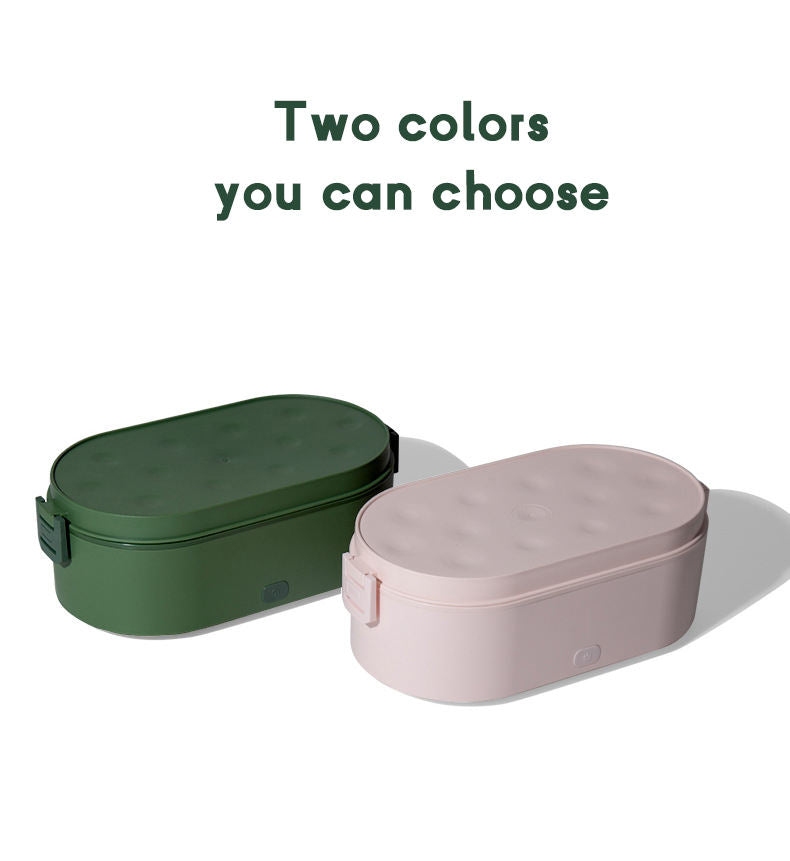 Power Bank USB Self Heat Lunch Box Electric Food Warmer Heated Lunch Box Electric USB For Office Outdoor - Korvel