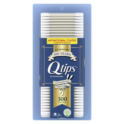 Premium Cotton Swabs - 375 Count Blister Pack