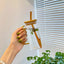 Square colored handle cup glass straw cup with lid milk tea cup with large capacity - Korvel