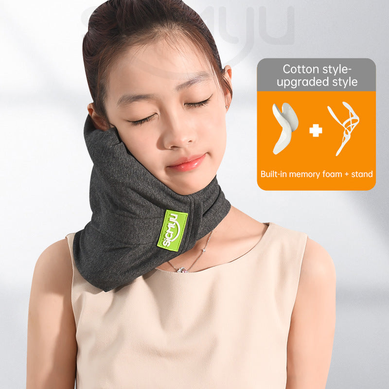 Coussin de Voyage en Mousse à Mémoire Premium - Coussin de Support pour le Cou