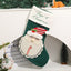 Festive Knitted Christmas Stocking Gift Bag