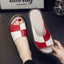 Chaussons en cuir véritable de luxe en peau de mouton pour femmes