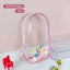 Labubu High Transparency PVC Storage Bag for Travel