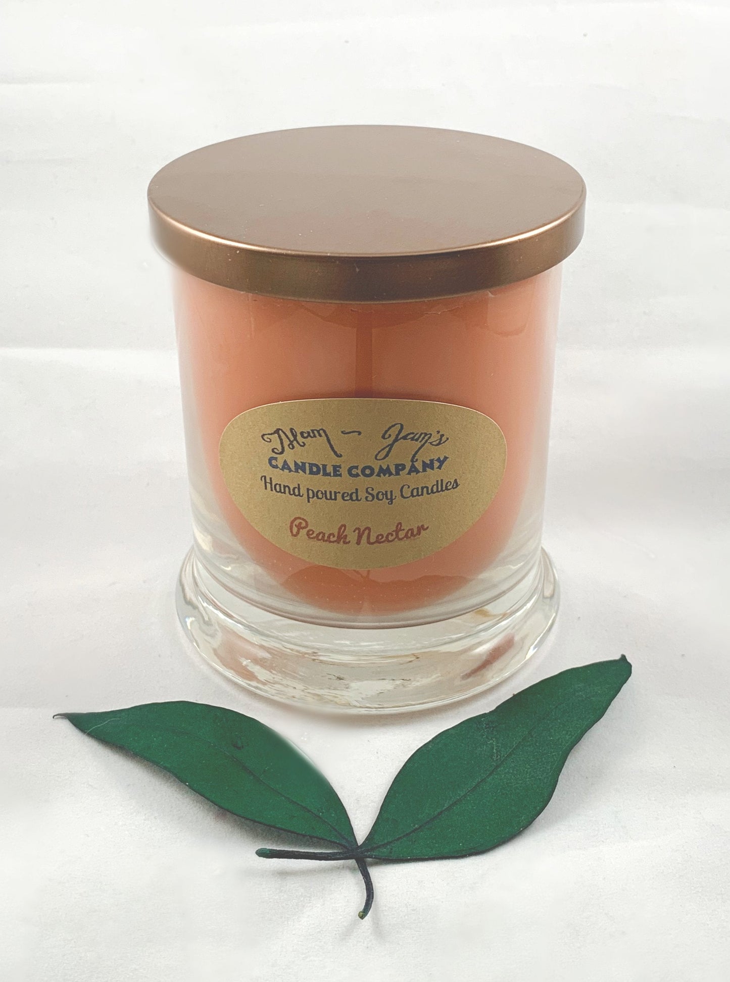Peach Nectar Soy Candle – Sweet & Fruity Scent | Mam Jam’s - Korvel
