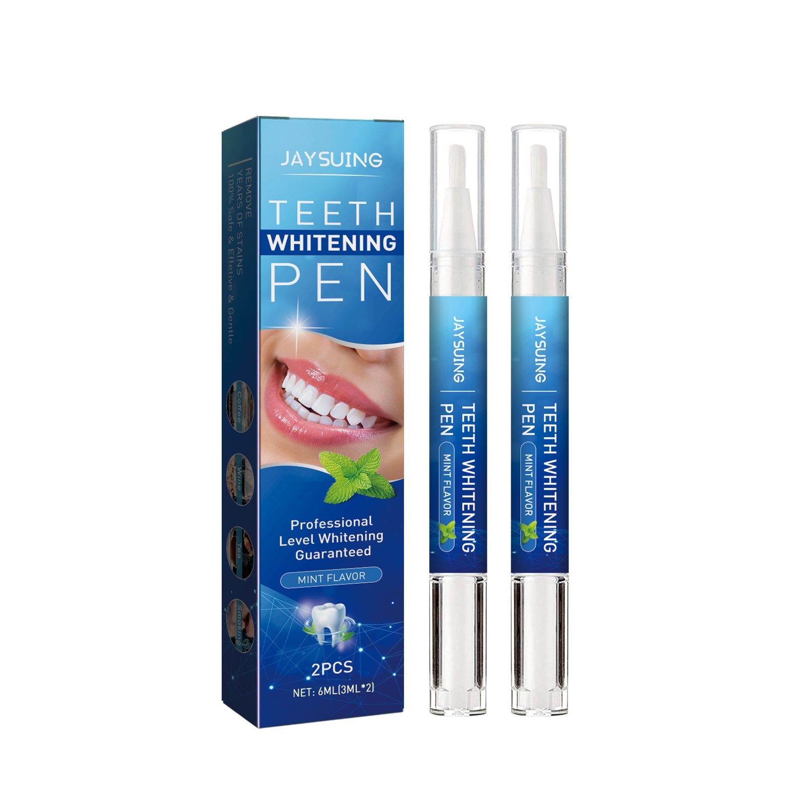 Dental pencil Teeth Cleaning Remove Dirt And Yellow Smoke Teeth Brightening Whitening Oral Cleaning Pen - Korvel