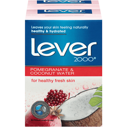 Lever 2000 Pomegranate & Coconut Water Bar Soap - 8 Oz