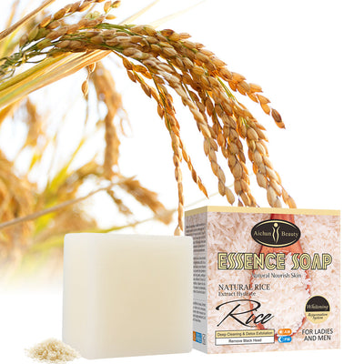 Savon fait main au riz - Savon hydratant 100g