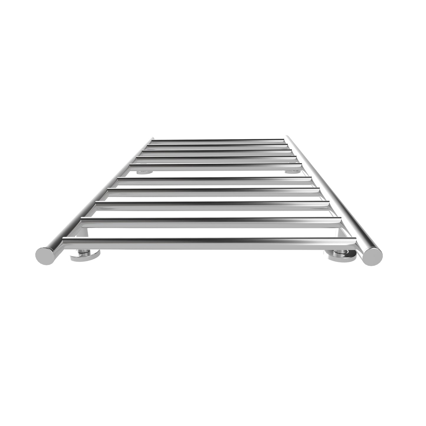 Electric Heated Towel Rack for Bathroom Wall Mounted Towel Warmer 10 Stainless Steel Bars Drying Rack - Korvel
