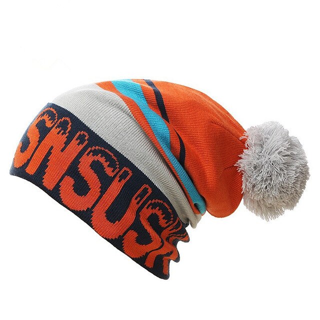 Winter Beanies Collar Scarf Women or Men's Hip Hop Hats Knitting Skating Skull Cap Hat Beanies Turtleneck Caps Ski Cap - Korvel