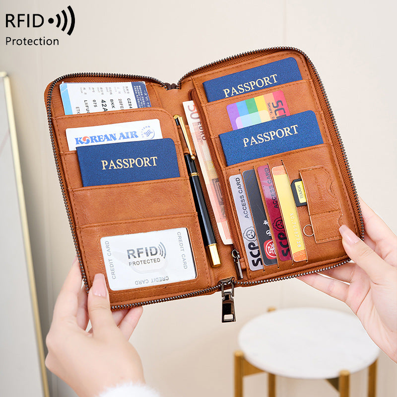 Versatile Passport Wallet for Stylish Travel