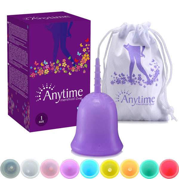 Anytime Feminine Hygiene Lady Cup Menstrual Cup Wholesale Reusable Medical Grade Silicone For Women Menstruation - Korvel