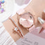 Reloj de lujo para mujer con correa de cuero - Elegante pieza de tiempo
