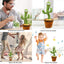 Juguete de Peluche Cactus Bailarín - Muñeco Interactivo que Canta y Baila