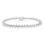 Pulsera de Tenis con Diamantes Miracle-Set de Plata Esterlina .925 de 1/2 Cttw