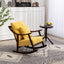 Mid Century Modern Upholstered Glider Arm Chair