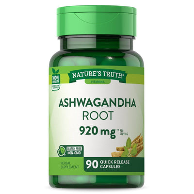 Capsules de racine d'Ashwagandha à libération rapide de Nature's Truth