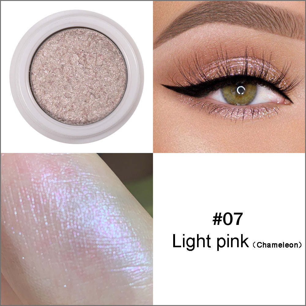 HANDAIYAN Makeup Eye Shadow Monochromatic Polarized Pearlescent Non-Smudge Eye Shadow Cream Easy To Color - Korvel