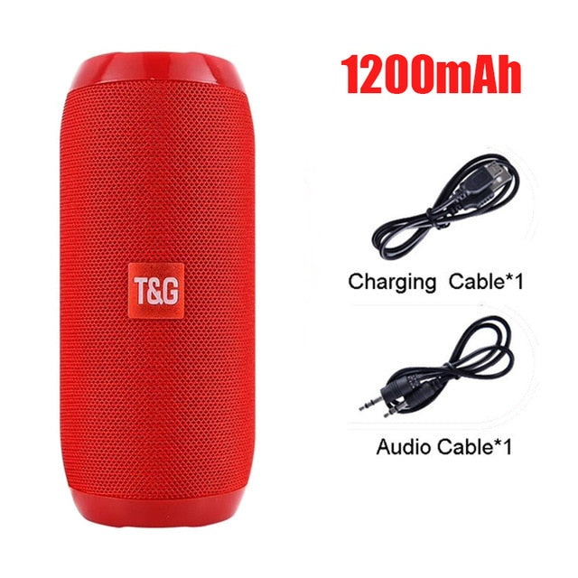 YABA Bluetooth Speaker Portable Wireless Speaker Sound System 3D Stereo Music Surround soundbar TF AUX USB caixa de som - Korvel